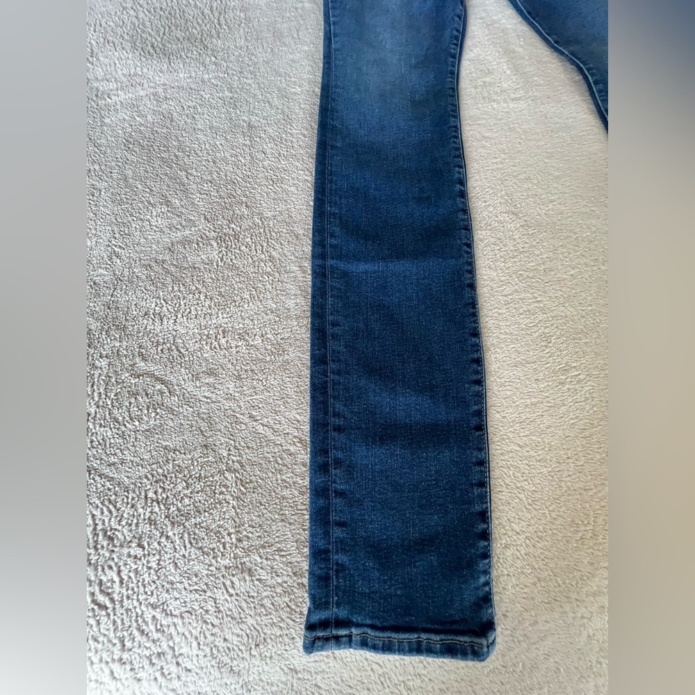 NWT Good American Good Legs Long Mid Blue High-Rise Skinny Jeans - Picture 4 of 11